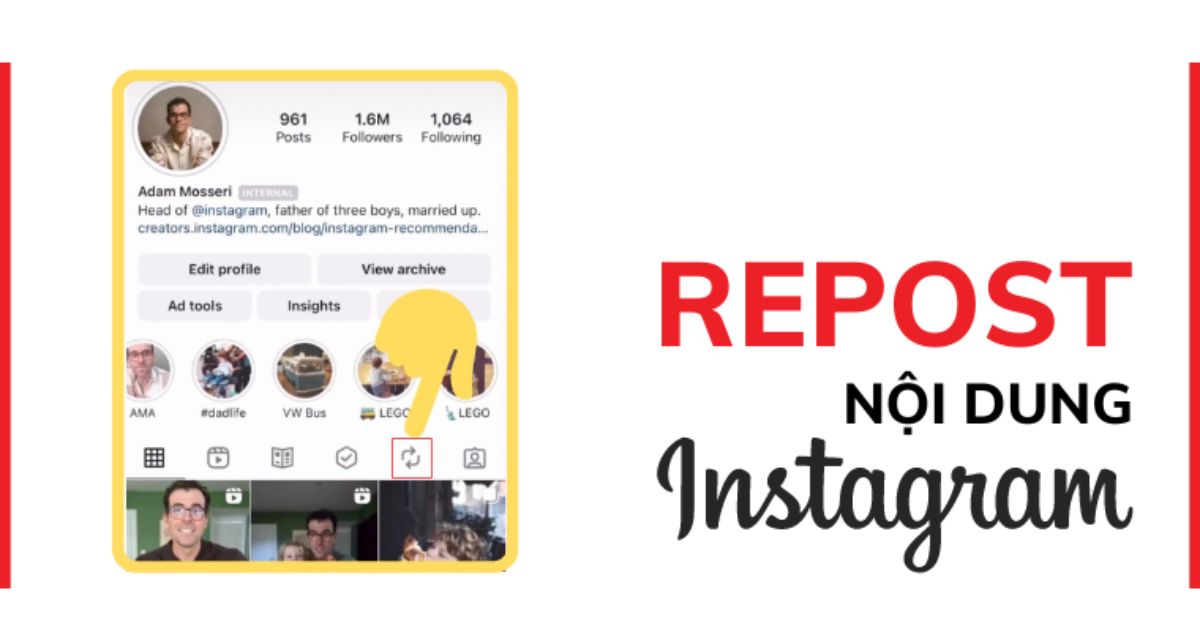 Repost Instagram là gì?