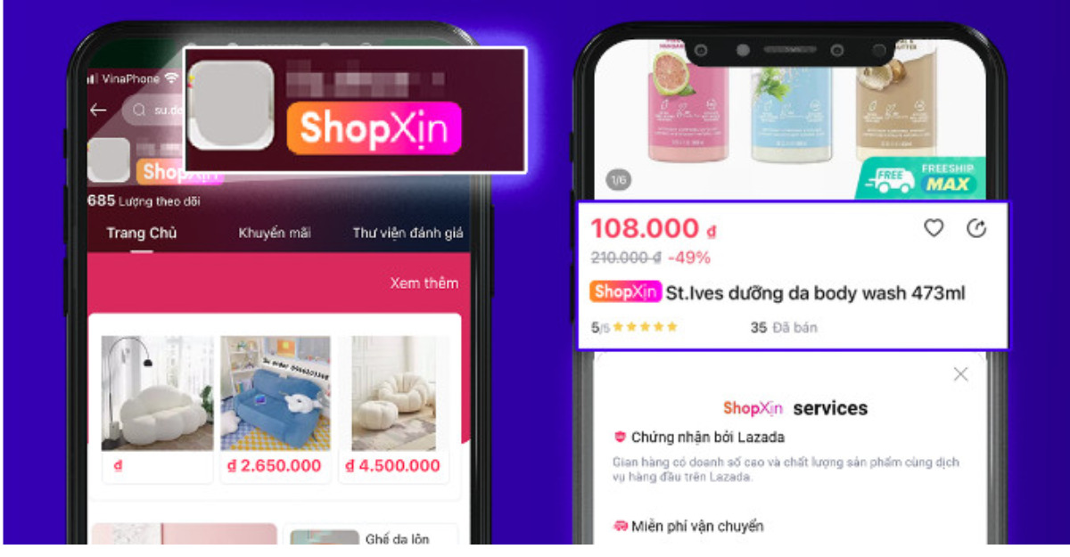 Shop Xịn Lazada có uy tín không- Limoseo