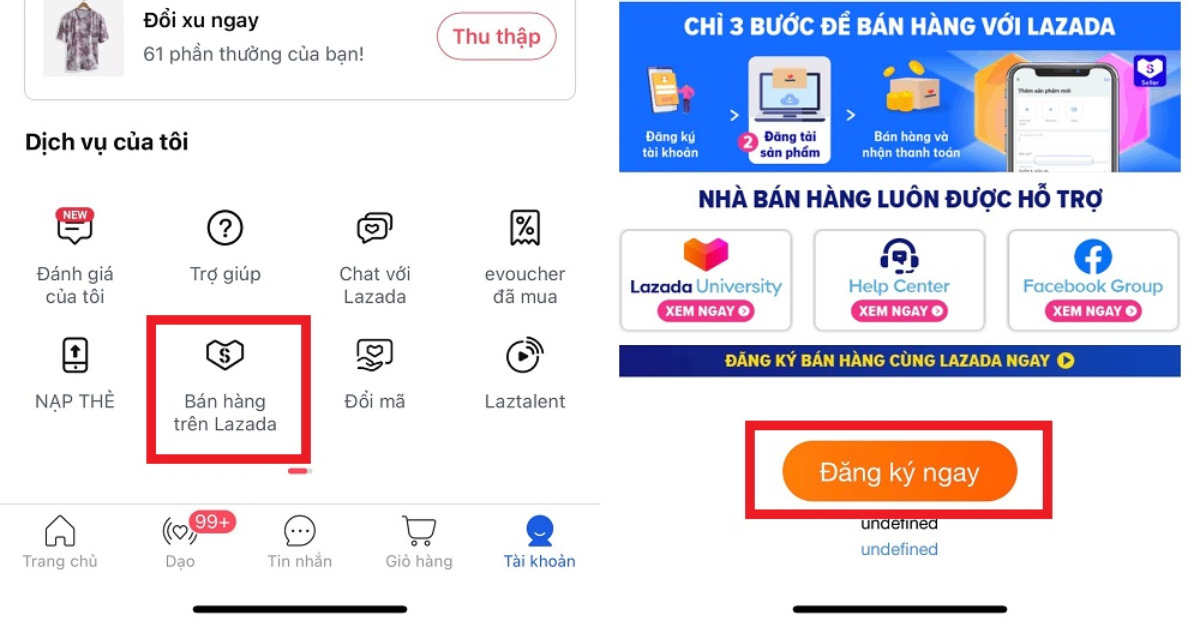 Tài khoản Lazada là gì- Limoseo