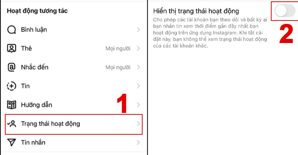 Tắt tính năng trực tuyến- Limoseo