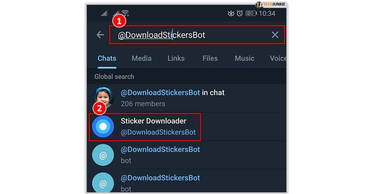Tìm bot tạo sticker Telegram
