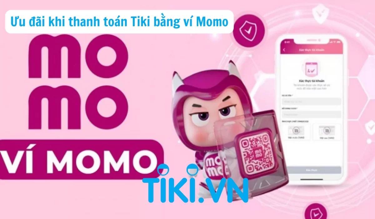 Ưu đãi khi thanh toán Tiki bằng ví Momo