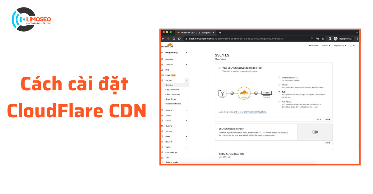 Cách cài đặt CloudFlare CDN