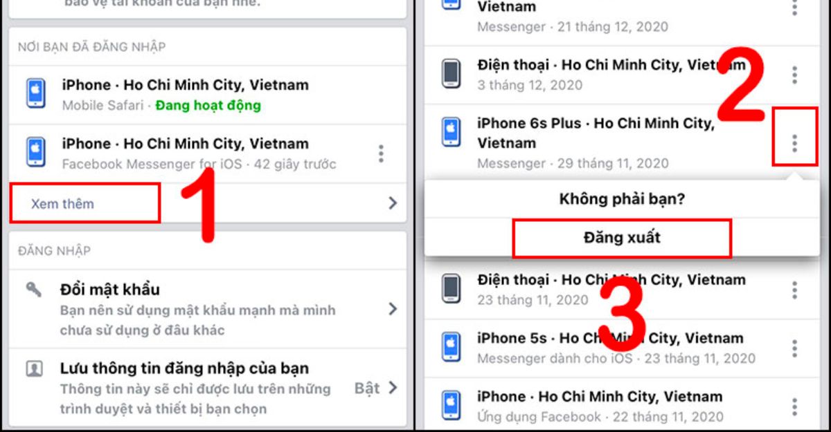 Cách đăng xuất messenger trên điện thoại iPhone, Android bằng ứng dụng