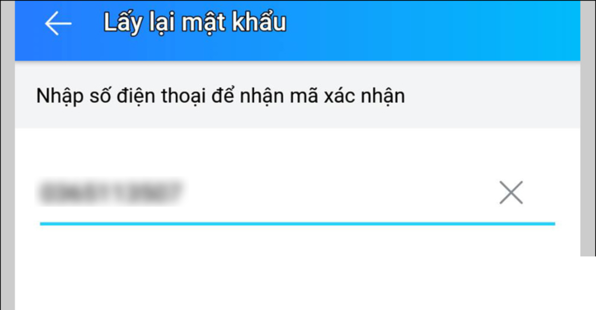 Cách lấy lại mật khẩu zalo khi mất sim