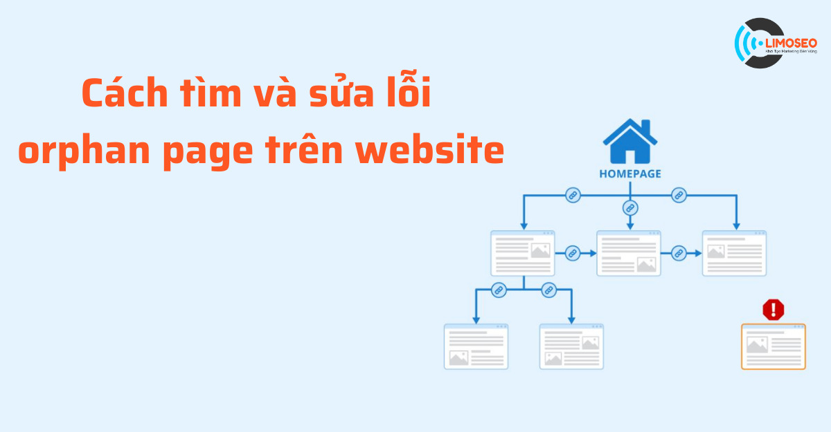 Cách tìm và sửa lỗi orphan page trên website
