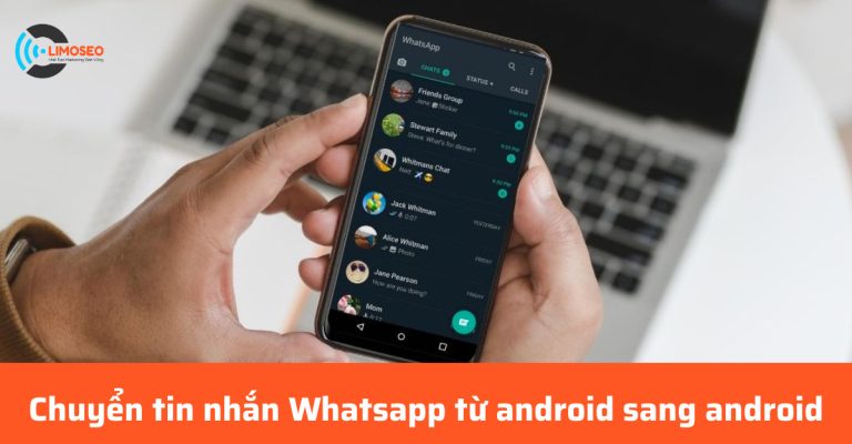 Chuyển tin nhắn Whatsapp từ android sang android