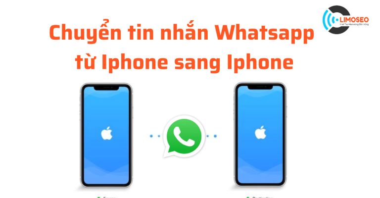 Chuyển tin nhắn Whatsapp từ iphone sang iphone