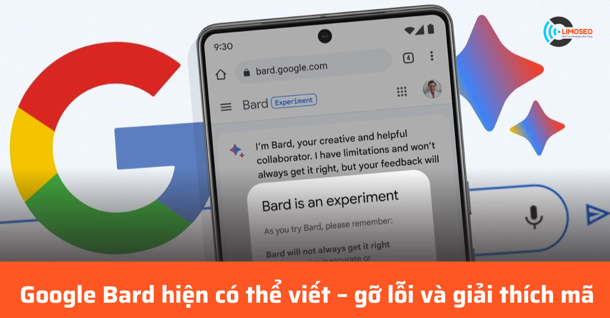 Google Bard hiện có thể viết gỡ lỗi và giải thích mã