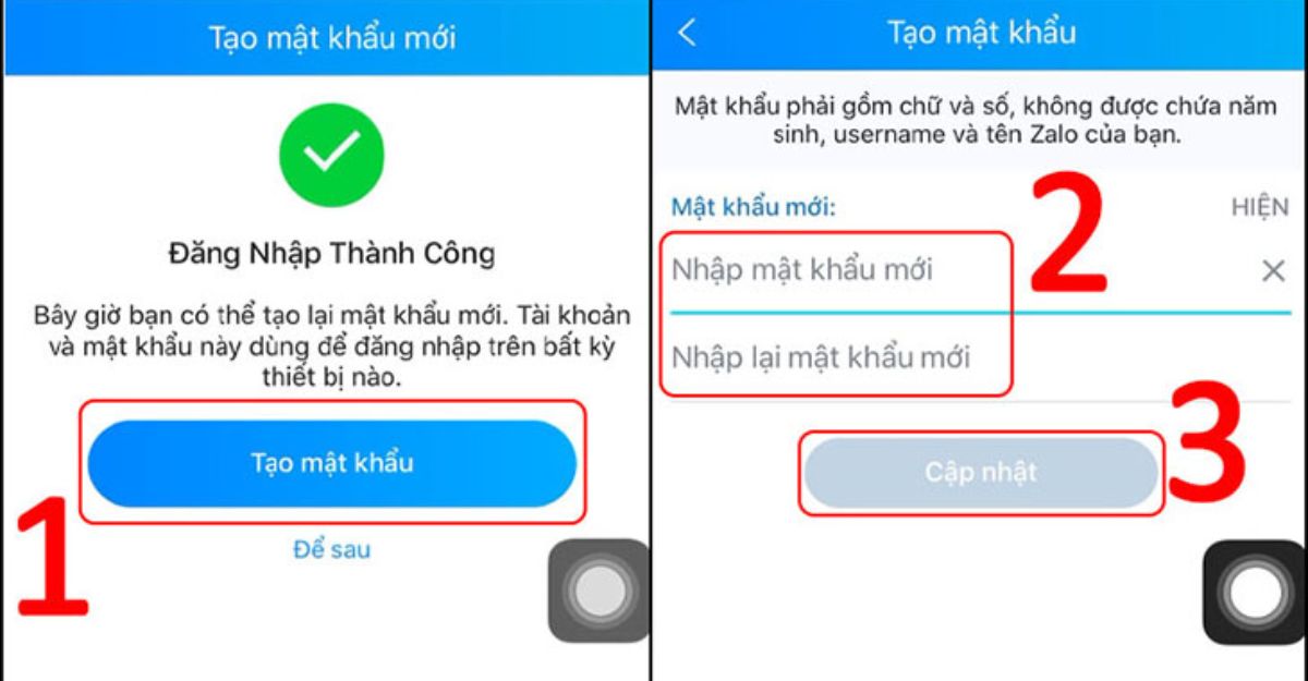 Hướng dẫn cách lấy lại mật khẩu Zalo không cần gửi mã qua số điện thoại