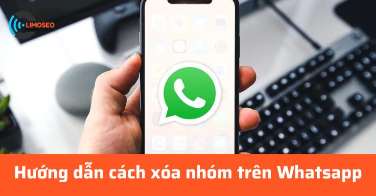 Hướng dẫn cách xóa nhóm trên Whatsapp