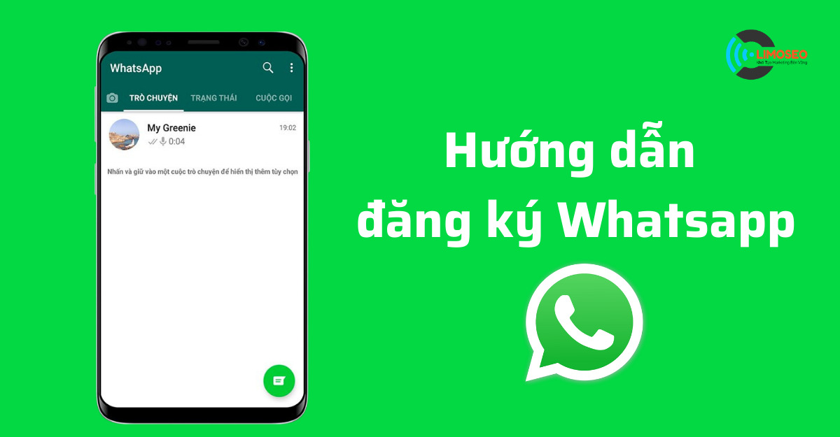Hướng dẫn đăng ký whatsapp