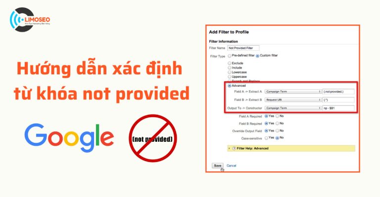 Hướng dẫn xác định từ khóa not provided