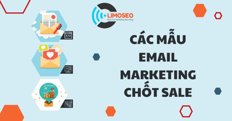 Mẫu email marketing chốt sale