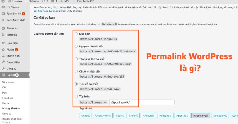 Permalink WordPress là gì