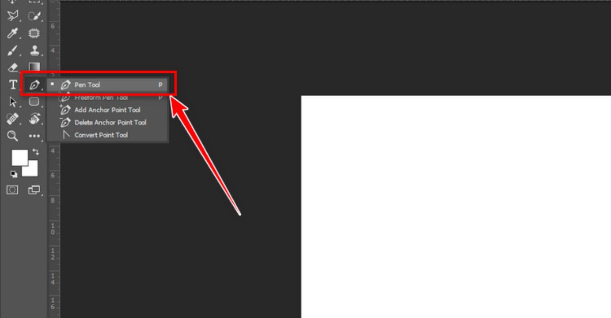 Sử dụng công cụ Pen Tool