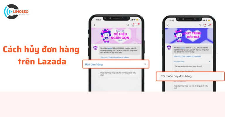 Tổng hợp các cách hủy đơn hàng trên Lazada