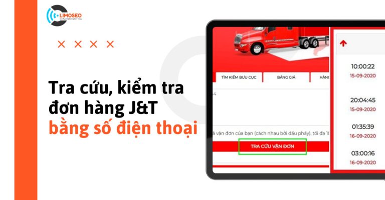 Tra cứu kiểm tra đơn hàng J&T bằng số điện thoại