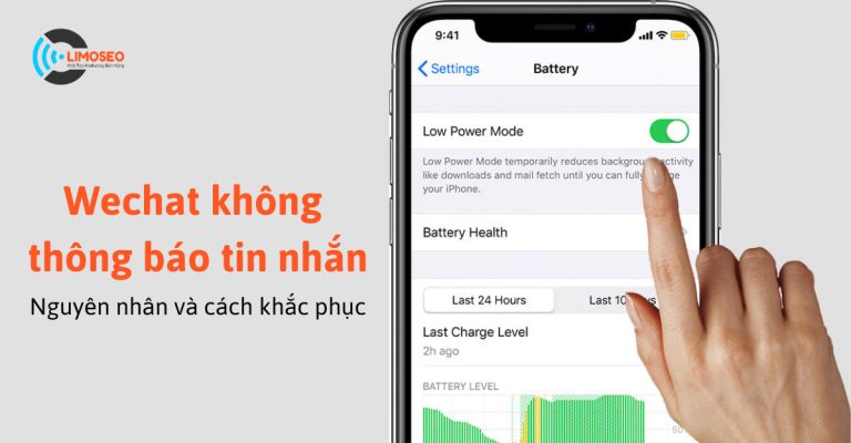 Wechat không thông báo tin nhắn