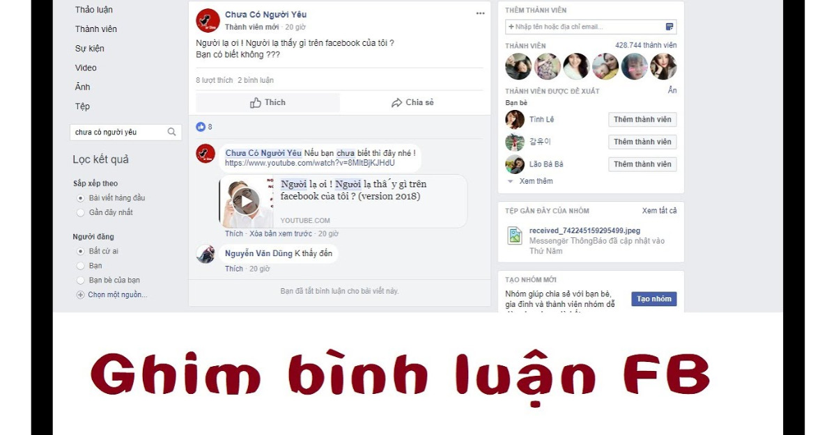 Cách ghim bình luận trên fanpage trên Facebook