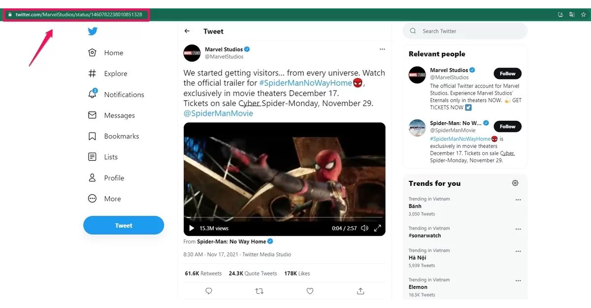 Cách tải video trên Twitter về máy tính