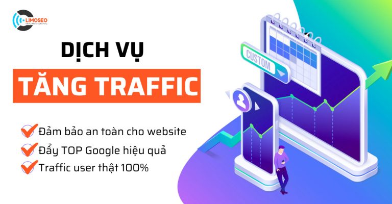 dịch vụ tăng traffic user thật uy tín limoseo