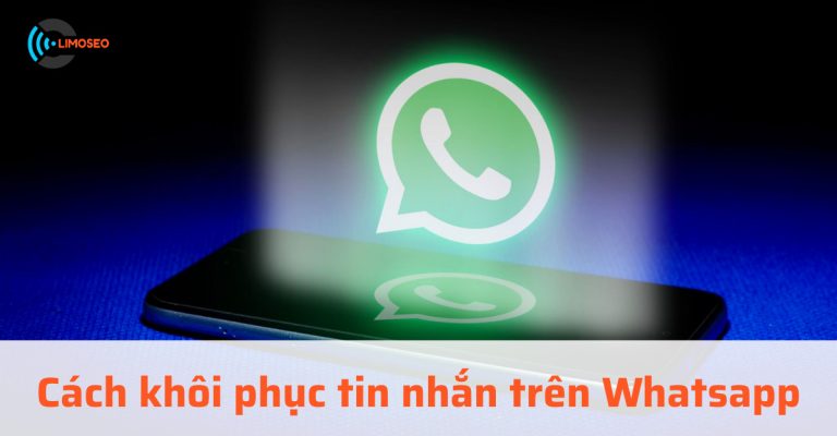 hướng dẫn cách khôi phục tin nhắn trên Whatsapp