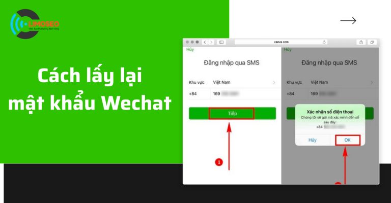 hướng dẫn cách lấy lại mật khẩu Wechat