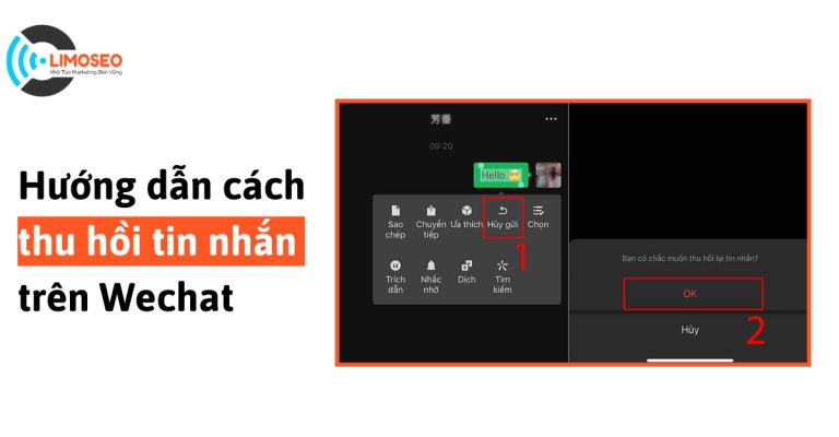 hướng dẫn cách thu hồi tin nhắn trên Wechat