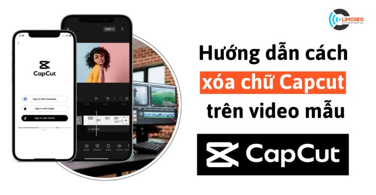 hướng dẫn cách xóa chữ Capcut trên video mẫu
