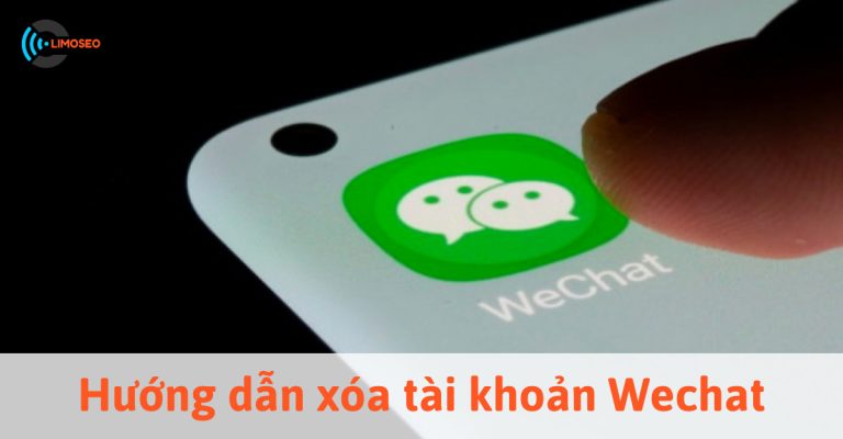 hướng dẫn xóa tài khoản Wechat