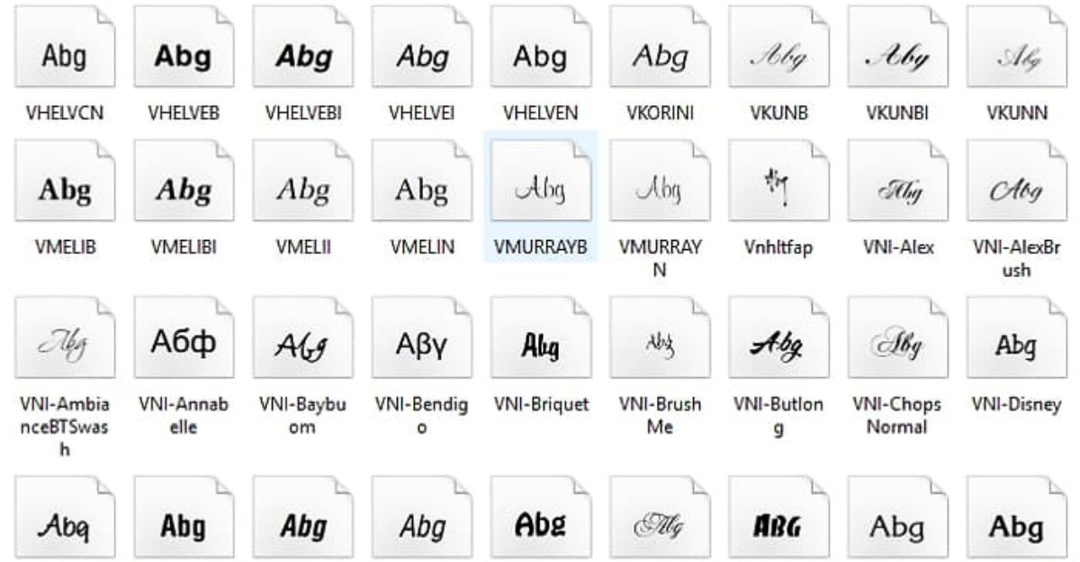 Tải Font