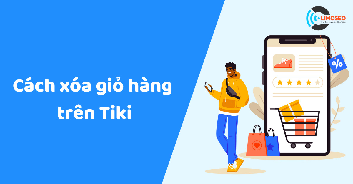 Cách xóa giỏ hàng trên tiki