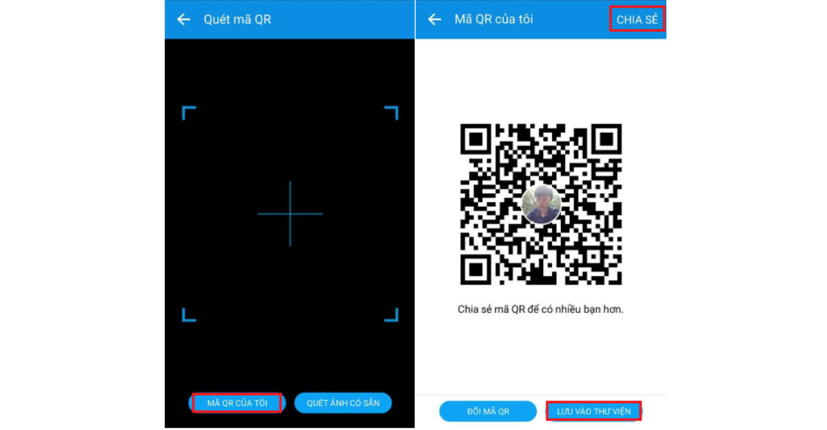 Hướng dẫn cách lấy Mã QR của bạn