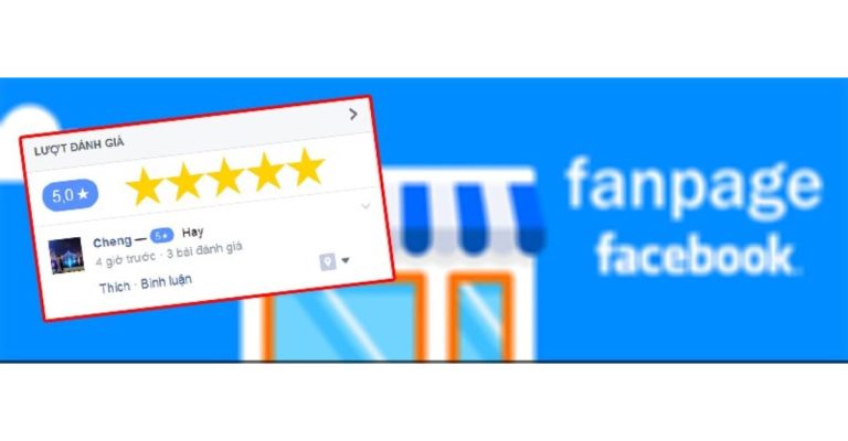 cách bật đánh giá trên fanpage