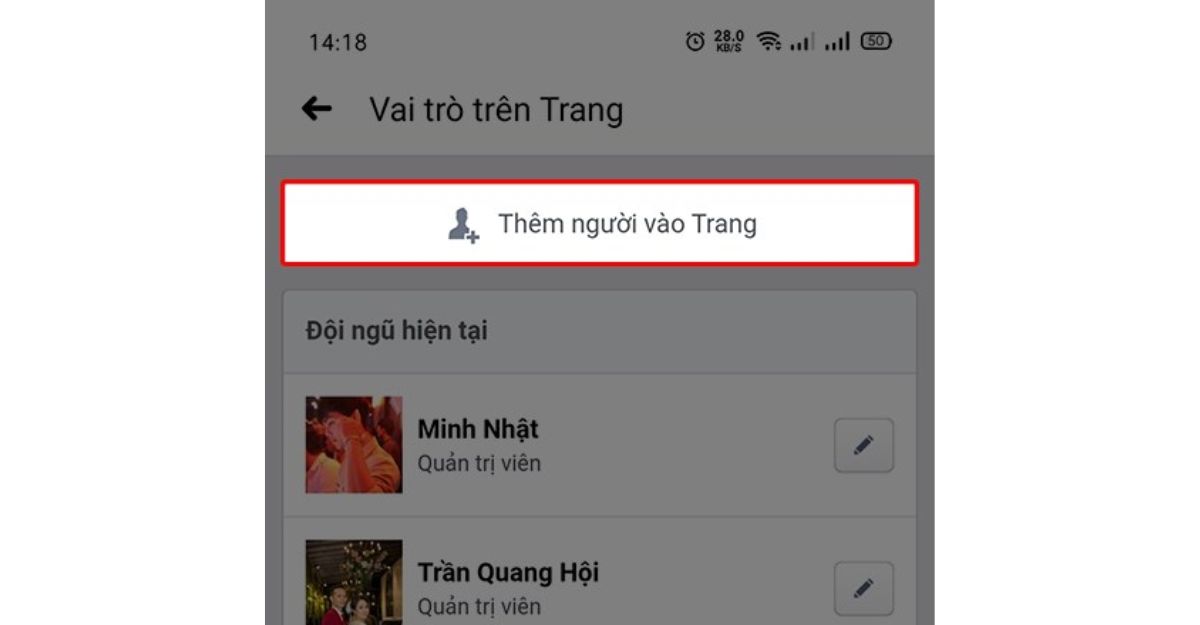 Cách chuyển Fanpage sang Facebook khác trên điện thoại