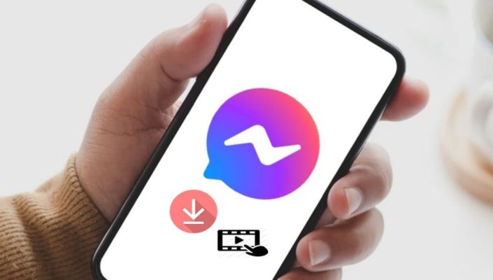 cách lưu video trên Messenger