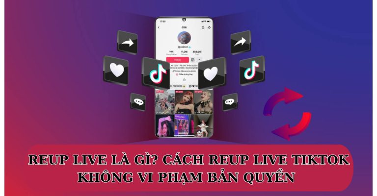cách reup live trên tiktok