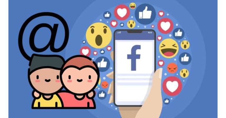 cách tag bạn bè trên facebook vào comment