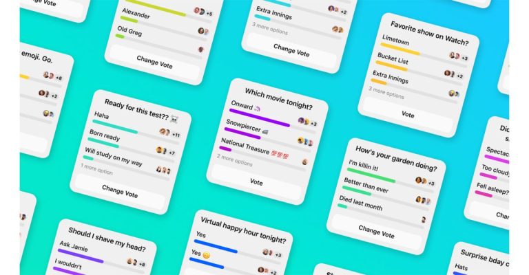 cách tạo bình chọn trên messenger