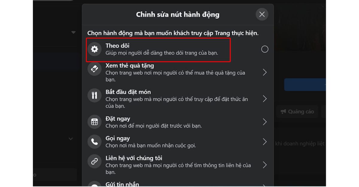 Cách tạo nút like cho Fanpage trên máy tính