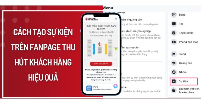 cách tạo sự kiện trên fanpage facebook