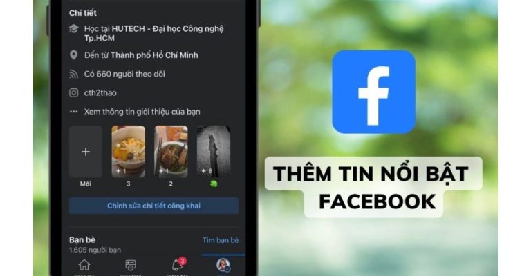 cách thêm story nổi bật trên facebook