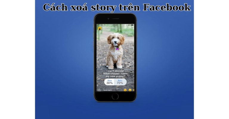 cách xoá story trên facebook