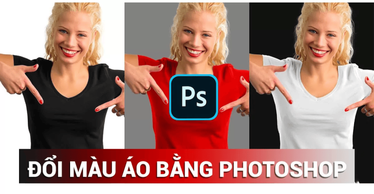 đổi màu áo trong photoshop limoseo