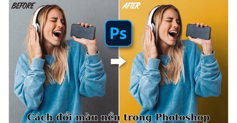 đổi màu nền trong Photoshop