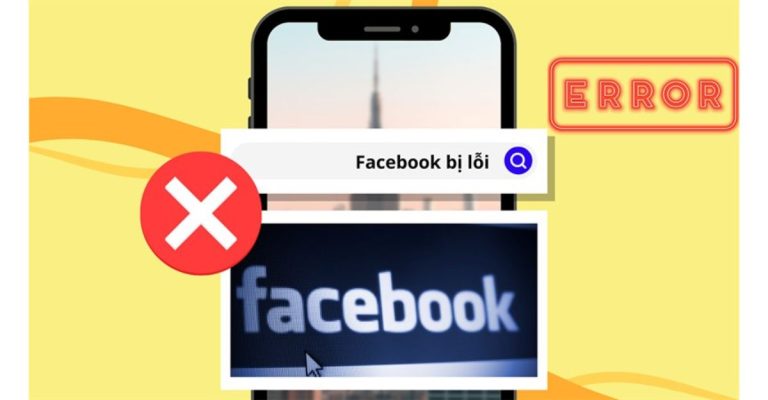 fanpage facebook bị lỗi