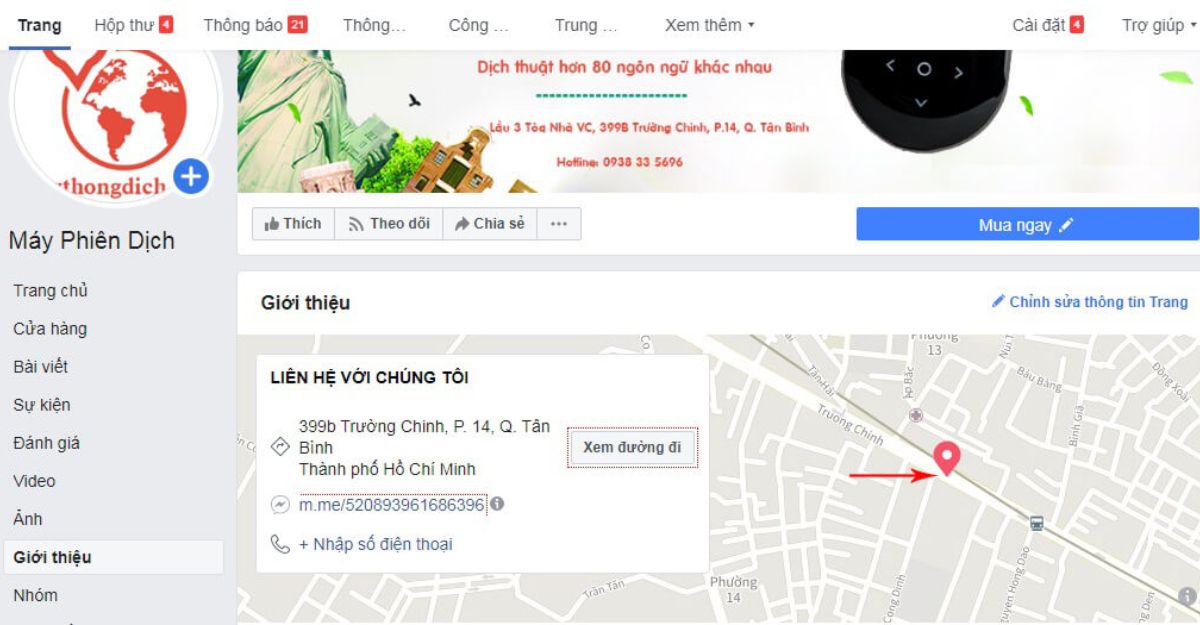 hiển thị bản đồ