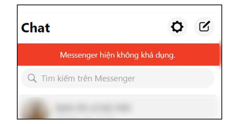 messenger bị lỗi