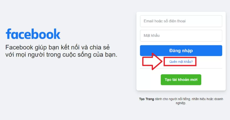 nhập đúng mật khẩu nhưng không vào được facebook